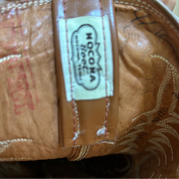 Nocona Men’s Lizard Cowboy Boots size 8 D, Women’s 9.5/10 - Picture 8 of 16